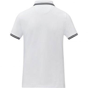 Logo trade promotional merchandise image of: Amarago short sleeve women's tipping polo