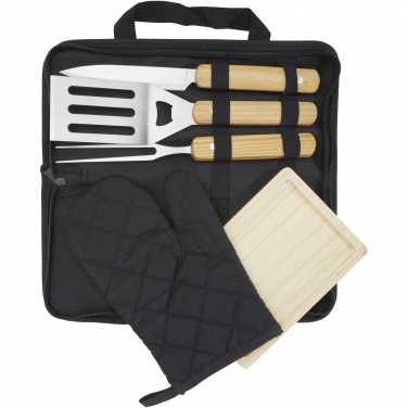 Logo trade promotional merchandise photo of: Gratar 5-piece BBQ set