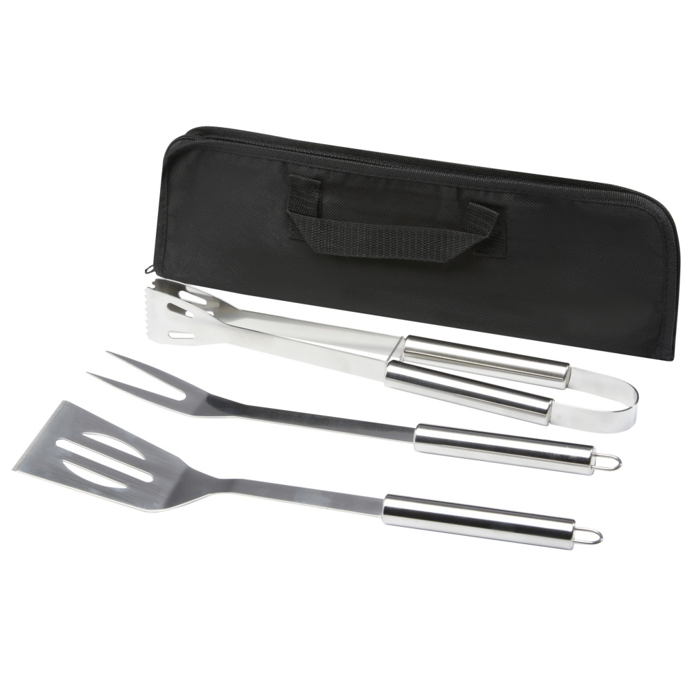 Logotrade promotional gift picture of: Barcabo BBQ 3-piece set