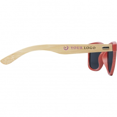 Logo trade business gift photo of: Sun Ray bamboo sunglasses