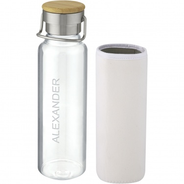 Logotrade promotional gift picture of: Thor 660 ml glass bottle with neoprene sleeve