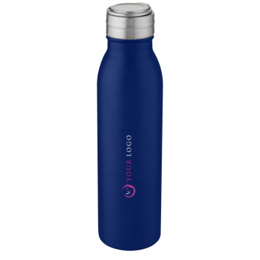 Logo trade promotional merchandise image of: Harper 700 ml stainless steel water bottle with metal loop