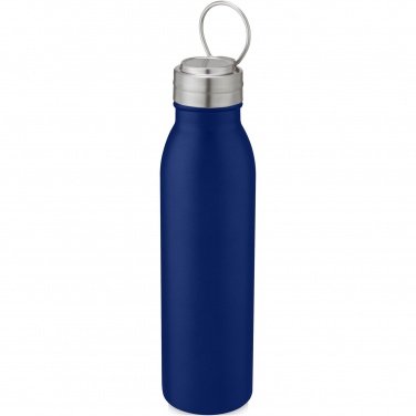 Logo trade promotional items image of: Harper 700 ml stainless steel water bottle with metal loop