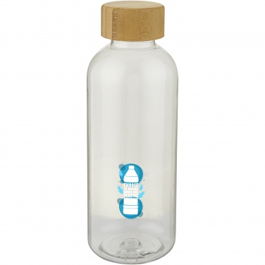 Logo trade promotional giveaways image of: Ziggs 650 ml recycled plastic water bottle