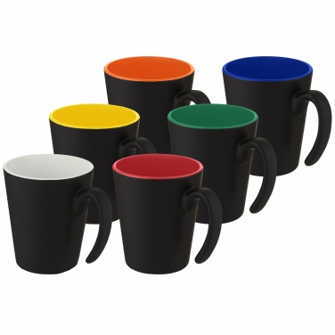 Logo trade corporate gift photo of: Oli 360 ml ceramic mug with handle