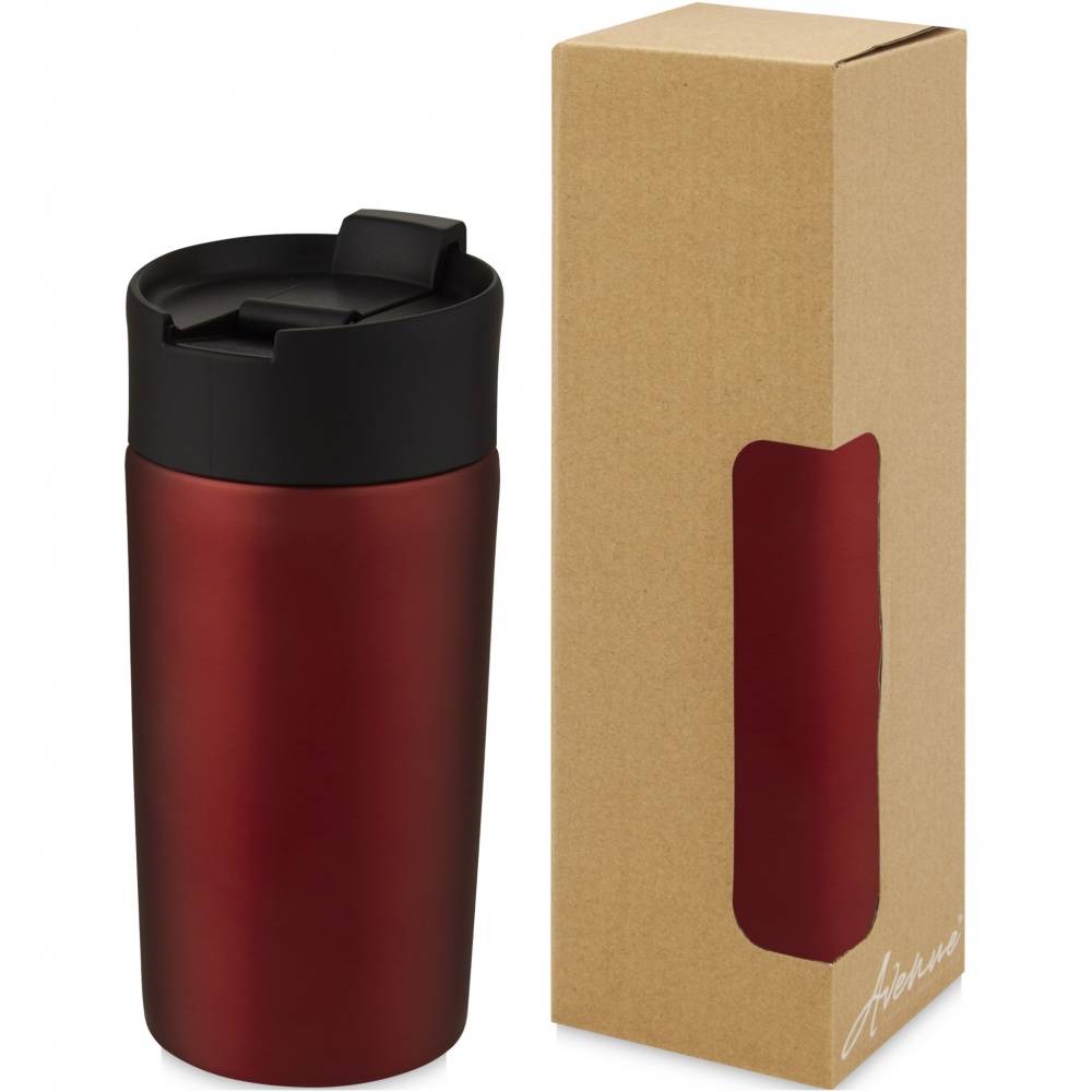 Logo trade promotional merchandise image of: Insulated tumbler Jetta 330 ml copper vacuum