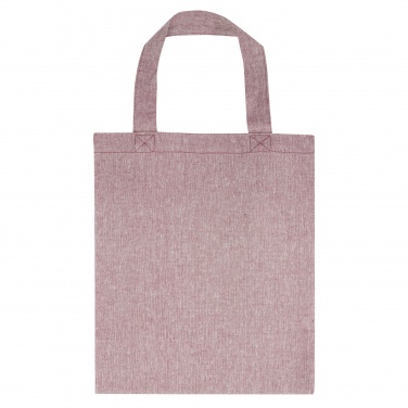 Logo trade promotional items image of: Pheebs 150 g/m² recycled gusset tote bag 13L