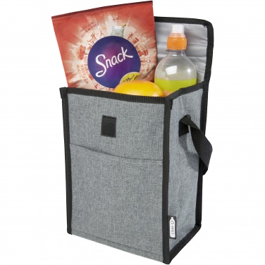 Logo trade advertising product photo of: Reclaim 4-can GRS RPET cooler bag 5L