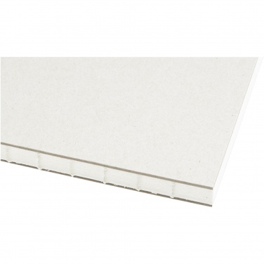 Logo trade promotional items image of: Dairy Dream A5 size reference recycled milk cartons spineless notebook