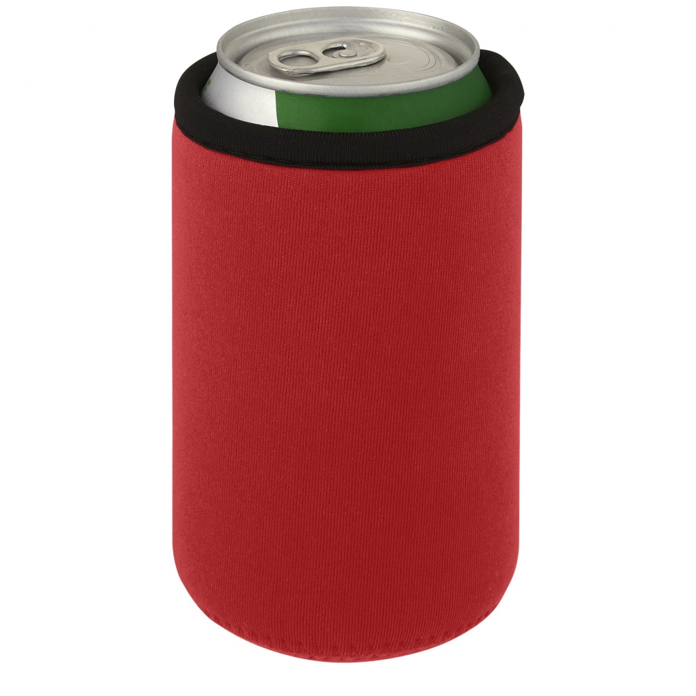 Logo trade promotional product photo of: Vrie recycled neoprene can sleeve holder