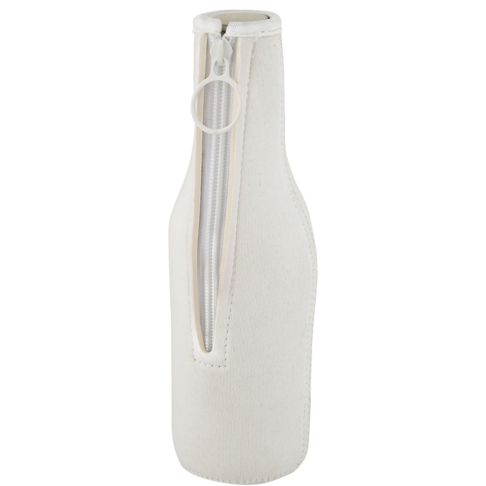 Logo trade corporate gift photo of: Fris recycled neoprene bottle sleeve holder