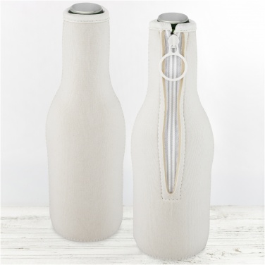 Logo trade corporate gifts picture of: Fris recycled neoprene bottle sleeve holder
