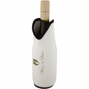 Logo trade promotional merchandise photo of: Noun recycled neoprene wine sleeve holder
