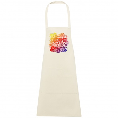 Logo trade advertising products image of: Khana 280 g/m² cotton apron