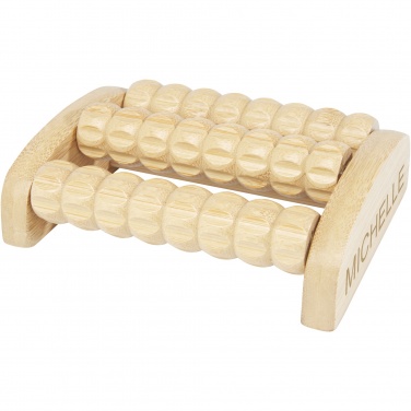 Logotrade promotional merchandise image of: Venis bamboo foot massager
