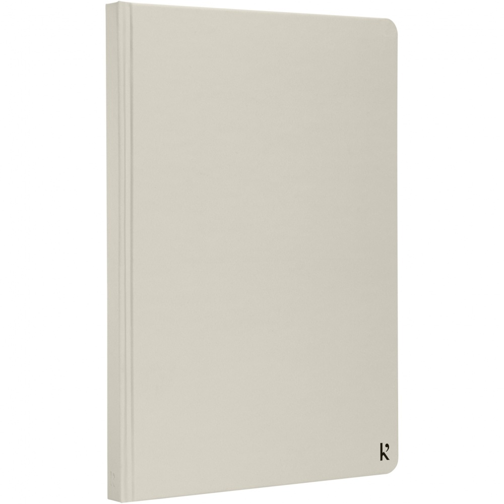 Logo trade business gift photo of: Karst® A5 stone paper hardcover notebook - lined