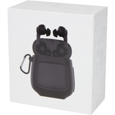 Logotrade corporate gift image of: Remix auto pair True Wireless earbuds and speaker