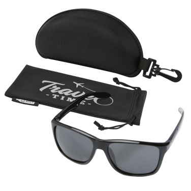 Logo trade corporate gifts image of: Eiger polarized sunglasses in recycled PET casing