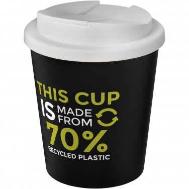 Logo trade promotional products image of: Americano® Espresso Eco 250 ml recycled tumbler with spill-proof lid