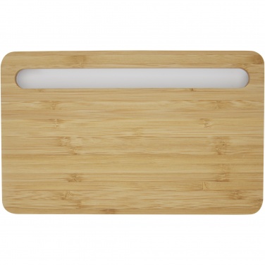 Logotrade promotional item image of: Medake 10W bamboo wireless charger