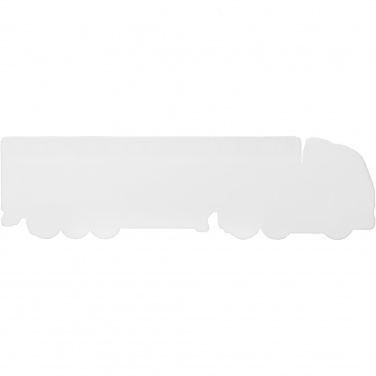 Logo trade promotional item photo of: Tait 15 cm lorry-shaped recycled plastic ruler