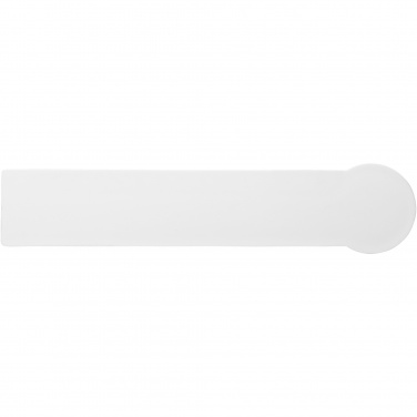 Logo trade promotional gifts image of: Tait 15 cm circle-shaped recycled plastic ruler 