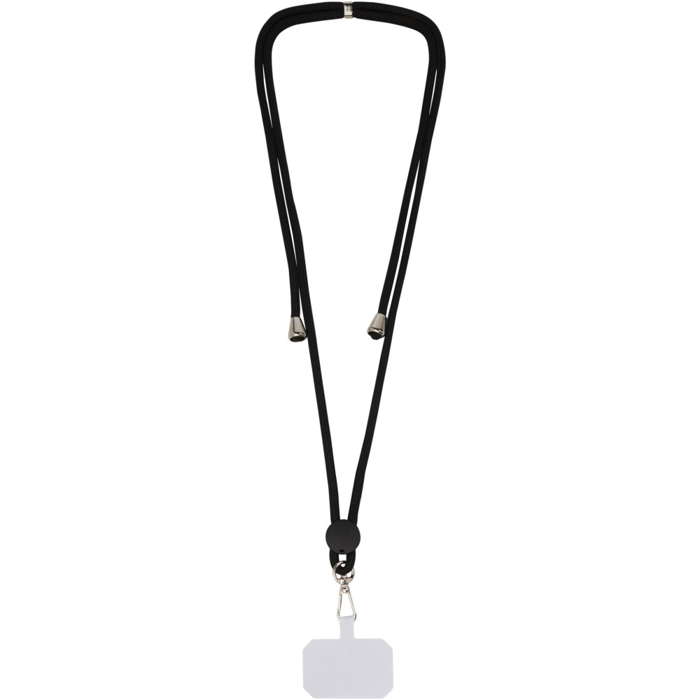 Logo trade business gifts image of: Kubi phone lanyard