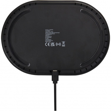 Logotrade corporate gift image of: Ray wireless charging pad with RGB mood light