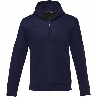 Logo trade corporate gift photo of: Nubia men's performance full zip knit jacket