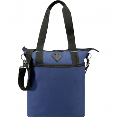 Logo trade promotional gift photo of: REPREVE® Our Ocean™ 15" GRS RPET laptop tote bag 12L