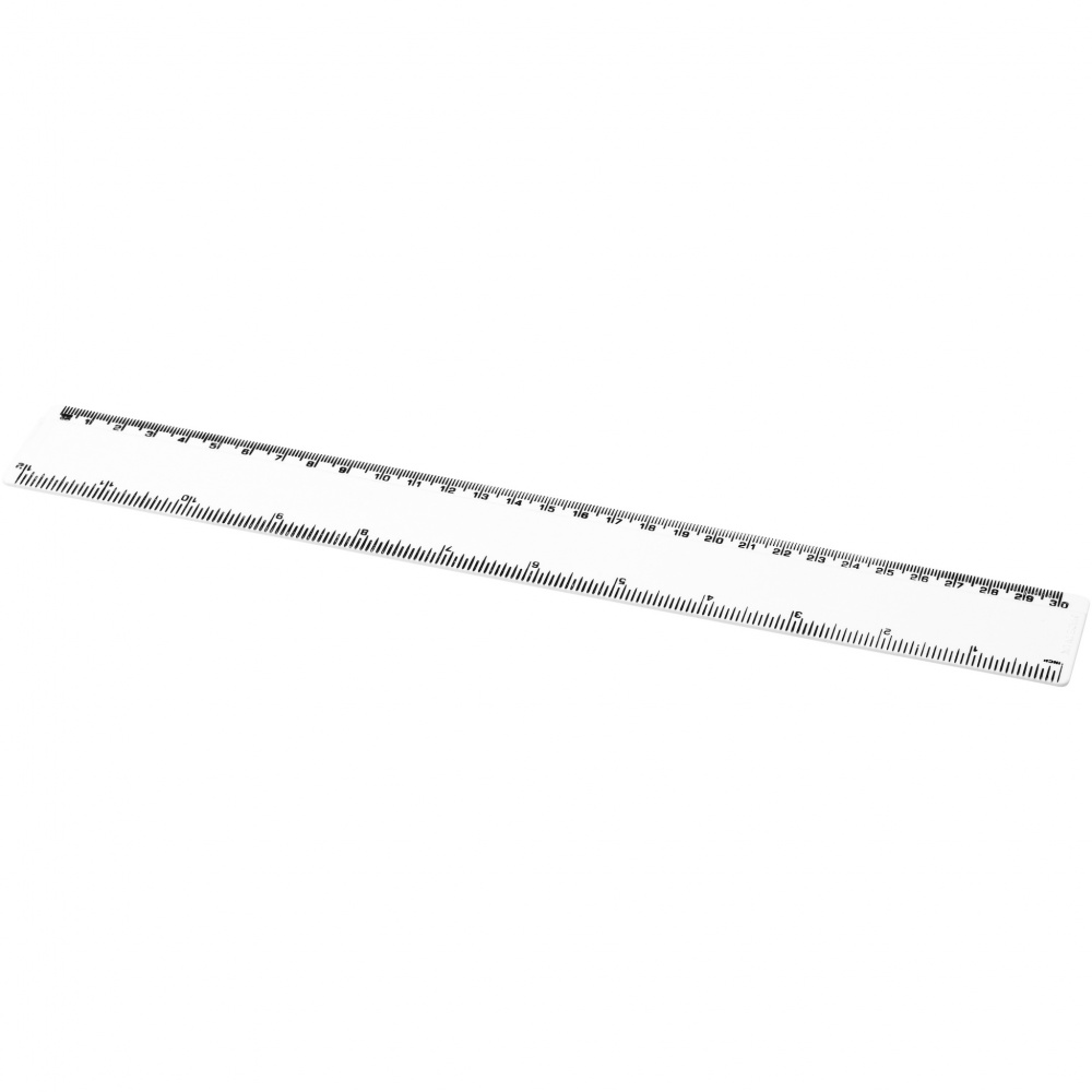 Logo trade promotional gifts picture of: Refari 30 cm recycled plastic ruler