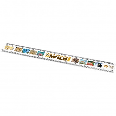 Logotrade advertising product picture of: Refari 30 cm recycled plastic ruler