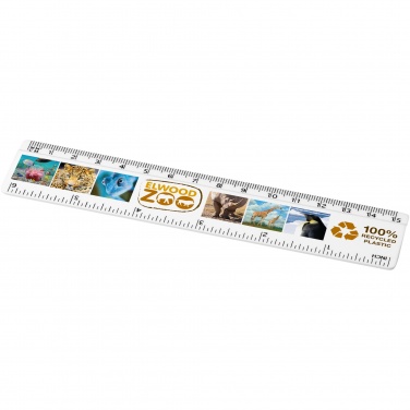 Logotrade advertising product image of: Refari 15 cm recycled plastic ruler