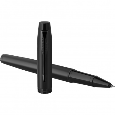 Logo trade promotional merchandise image of: Parker IM achromatic rollerball pen
