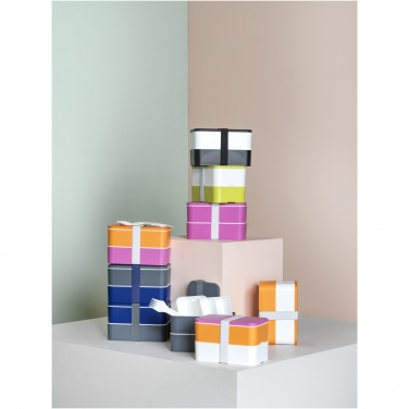 Logotrade business gift image of: MIYO double layer lunch box