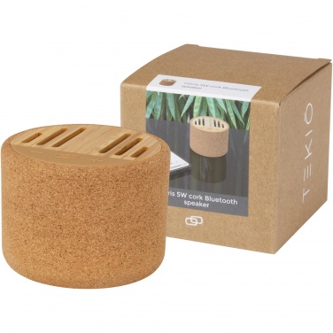 Logotrade advertising product image of: Cerris 5W cork Bluetooth® speaker