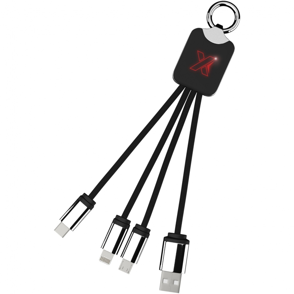 Logotrade promotional item image of: SCX.design C15 quatro light-up cable