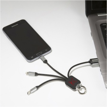 Logotrade promotional merchandise picture of: SCX.design C15 quatro light-up cable