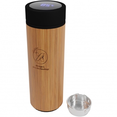 Logo trade advertising product photo of: SCX.design D11 500 ml bamboo smart bottle