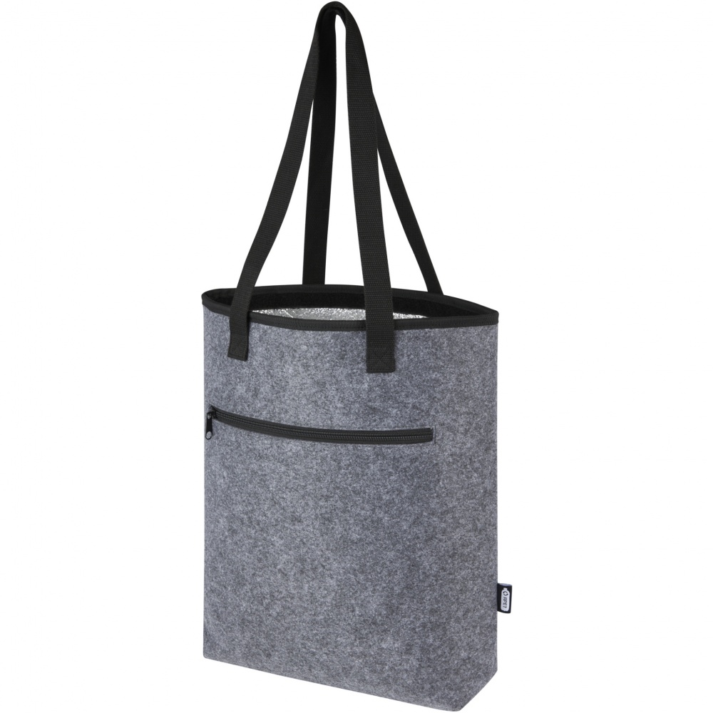 Logotrade promotional gift picture of: Felta GRS recycled felt cooler tote bag 12L