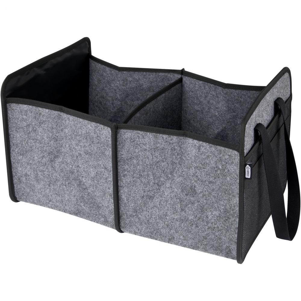 Logotrade promotional items photo of: Felta GRS recycled felt foldable car organiser
