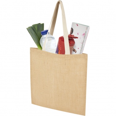Logo trade advertising product photo of: Juta 300 g/m² jute tote bag 7L