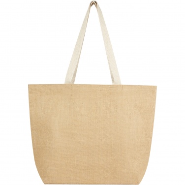 Logo trade promotional items picture of: Juta 300 g/m² jute cooler tote bag 12L