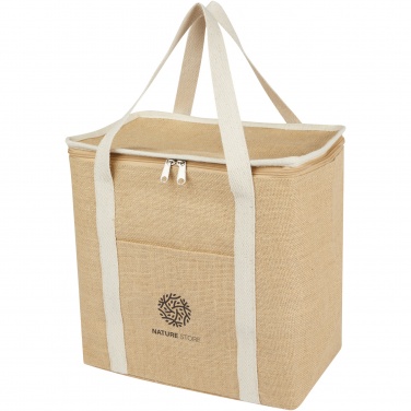 Logo trade promotional merchandise photo of: Juta 300 g/m² jute cooler bag 19L