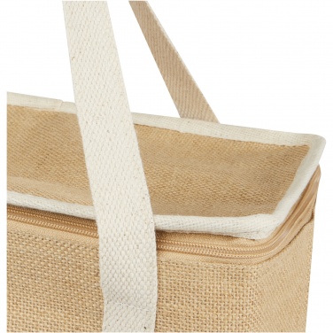Logotrade promotional giveaway picture of: Juta 300 g/m² jute cooler bag 19L
