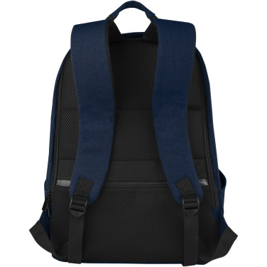 Logo trade promotional gift photo of: Joey 15.6" GRS recycled canvas anti-theft laptop backpack 18L