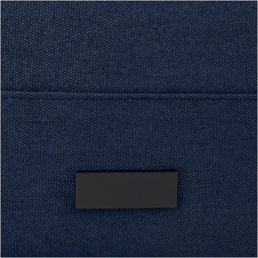 Logotrade advertising products photo of: Joey 15” GRS recycled canvas rolltop laptop backpack 15L