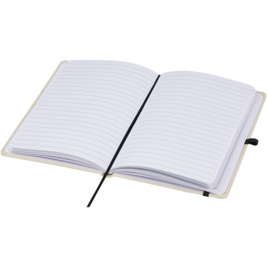 Logo trade promotional products image of: Tutico organic cotton hardcover notebook