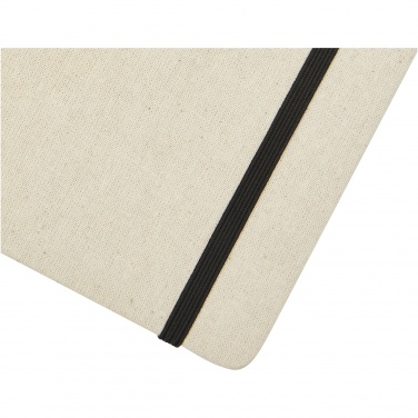 Logotrade corporate gift image of: Tutico organic cotton hardcover notebook