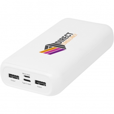 Logotrade promotional product image of: Electro 20.000 mAh recycled plastic power bank 